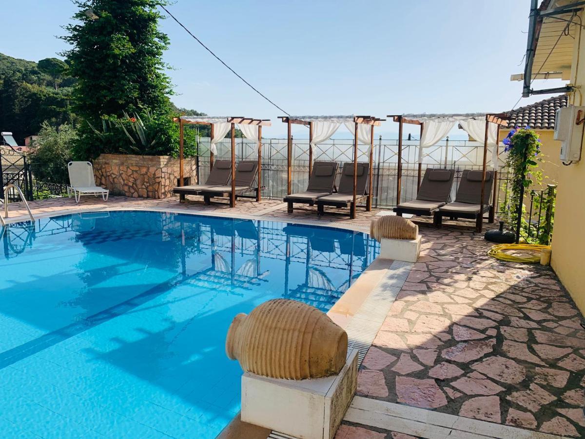 Avra Sea View Paradise Pool Apartments Мораитика Экстерьер фото